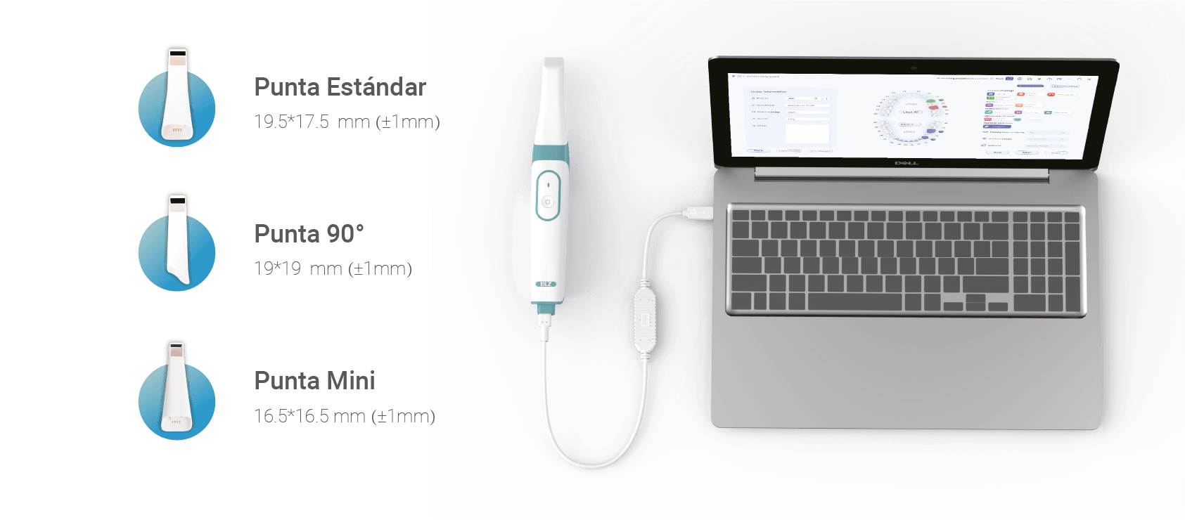 Puntas escaner INO100+. My Lab Dental Puntas escaner INO100+. My Lab Dental